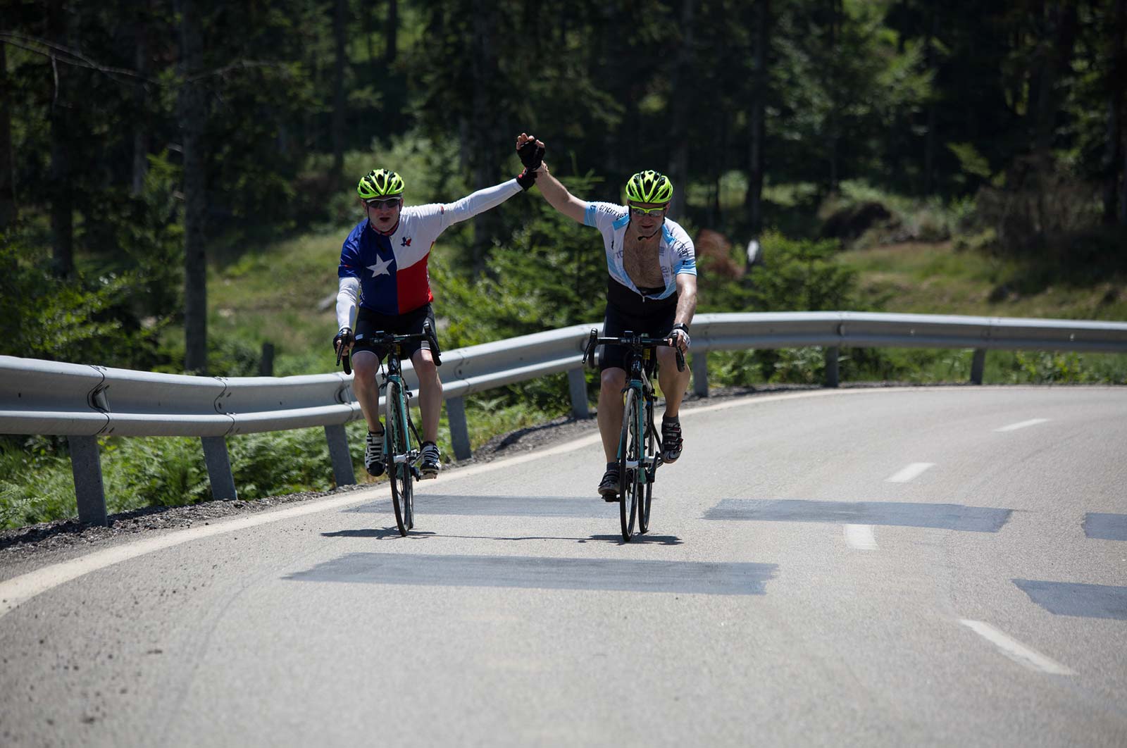 2019 Tour de France - Two Cyclists