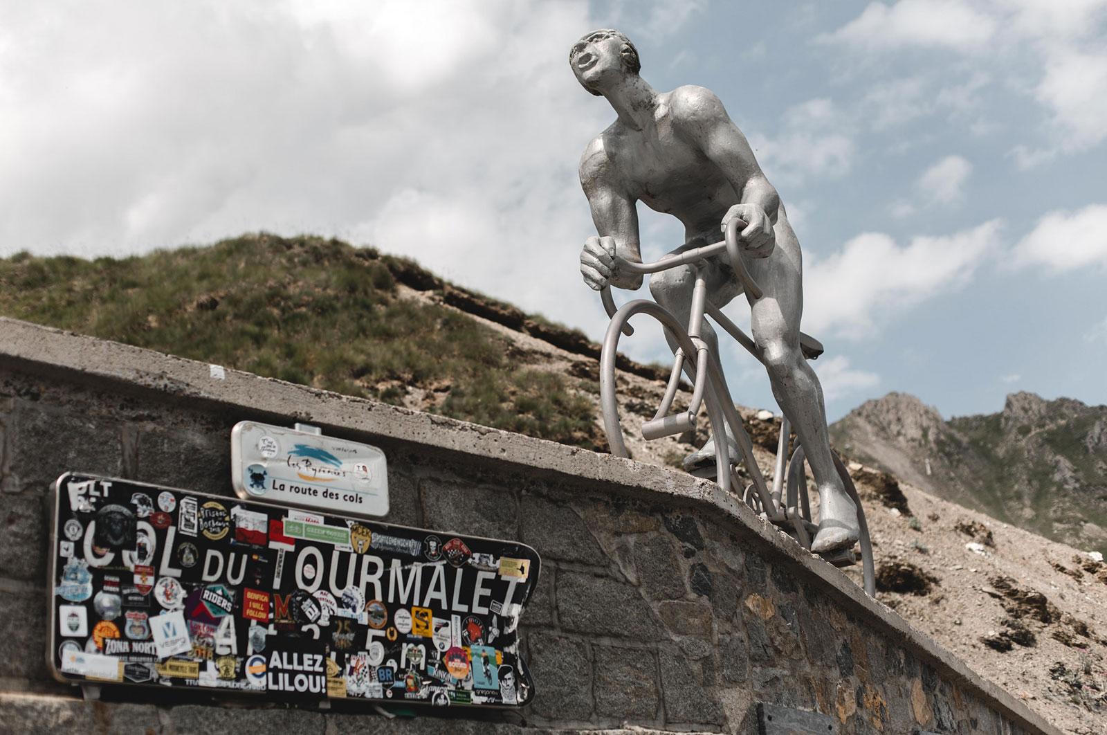 Col du Tourmalet at the Tour de France